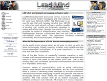 Tablet Screenshot of leadmind.com